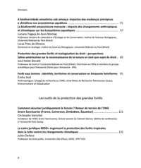 Les Cahiers du GRIDAUH, Numéro 35/2025 : LES GRANDES FORÊTS ET LA LUTTE CONTRE LE RÉCHAUFFEMENT CLIMATIQUE Perspectives croisées Brésil / Europe / Afrique Pré COP 30 à Belém Ouvrage coordonné par Norbert Foulquier et Frédéric Rolin Actes du colloque international organisé par le GRIDAUH et le Laboratoire L3E tenu les 11 et 12 février 2025 à l’Université Paris 1 Panthéon-Sorbonne