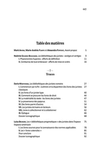 LES BIBLIOTHÈQUES DES JURISTES. Sous la direction de Noémie GOURDE-BOUCHARD, Mark ANTAKI, Marie Andrée PLANTE et Alexandra POPOVICI, Cet ouvrage est issu du colloque organisé les 18 et 19 novembre 2022 par le Centre Paul-André Crépeau de droit privé et comparé (Université McGill) et le Groupe de recherche sur les humanités juridiques, coll. Contextes. Culture du droit, t.V