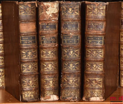 COLLECTION DE DÉCISIONS NOUVELLES ET DE NOTIONS RELATIVES À LA JURISPRUDENCE ACTUELLE, 7e éd. revue et considérablement augmentée. DENISART (Jean ...