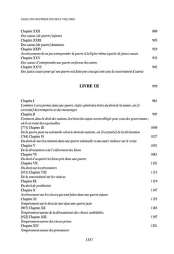DE JURE BELLI AC PACIS LIBRI TRES, Le droit de la Guerre et de la Paix. Nouvelle traduction par Dominique GAURIER-HOEFFLIGER, Avec les notes ...