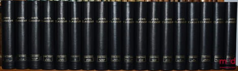 JURIS-CLASSEUR: CODE CIVIL, art.1 à 2488-5 (complet en 36vol., 2020); Table alphabétique (complet en 1vol.) et Annexes (complet en 7vol.) sous la ...