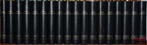 JURIS-CLASSEUR: CODE CIVIL, art.1 à 2488-5 (complet en 36vol., 2020); Table alphabétique (complet en 1vol.) et Annexes (complet en 7vol.) sous la ...