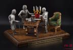 NAPOL&Eacute;ON ET LE CODE CIVIL, Figurine qui met en sc&egrave;ne Napol&eacute;on autour de son bureau devant ses ministres pr&eacute;sentant son Code civil . [Napol&eacute;on - Code ...