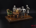 NAPOL&Eacute;ON ET LE CODE CIVIL, Figurine qui met en sc&egrave;ne Napol&eacute;on autour de son bureau devant ses ministres pr&eacute;sentant son Code civil . [Napol&eacute;on - Code ...