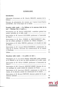 DROITS MARITIMES ET DÉFENSE, Actes du colloque des 28 et 29 mars 1966