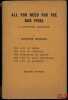 ALL YOU NEED FOR THE BAR FINAL, A CONDENSED CRAM-BOOK, 2thed.. GRAHAM BOOKS