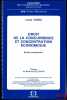 DROIT DE LA CONCURRENCE ET CONCENTRATION ÉCONOMIQUE, Étude comparative, Préface de Berthold Goldman, coll. Droit Civil, série Études et Recherches. ...