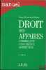 DROIT DES AFFAIRES, Commerçants, concurrence, distribution. BLAISE (Jean-Bernard)