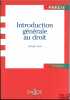 INTRODUCTION GÉNÉRALE AU DROIT, 9eéd.. TERRÉ (François)