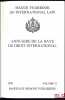 ANNUAIRE DE LA HAYE DE DROIT INTERNATIONAL– HAGUE YEARBOOK OF INTERNATIONAL LAW, 1998, vol.11. [Annuaire]