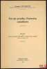 VERS UNE PROCÉDURE D’INSTRUCTION CONTRADICTOIRE, extrait de la Revue de science criminelle et de droit pénal comparé, numéro avril-juin 1959. ...