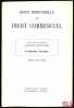 L’INDEMNITÉ D’ÉVICTION, Extrait de la Revue trimestrielle de droit commerciale, n°3-1968. OVERSTAKE (Jean-Francis)