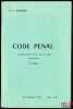 CODE PÉNAL, nouvelle édition mise à jour, 4eéd.. ES-SNOUSSI (Mohamed Tahar)