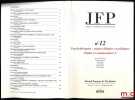 PSYCOTHÉRAPIES: ENJEUX ÉTHIQUES ET POLITIQUES, Études et commentaires2. [Journal Français de la Psychiatrie]