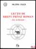 LEC II DE DREPT PRIVAT ROMAN –JUS ACTIONUM–, Seria: Drept  i Legisla ie. CIUC  (Valerius M.)