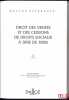 DROIT DES VENTES ET DES CESSIONS DE DROITS SOCIAUX À DIRE DE TIERS, 1reéd., 2011-2012, coll. Dalloz Référence. MOURY (Jacques)