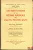 LES INSTITUTIONS ET LE RÉGIME JURIDIQUE DES CULTES PROTESTANTS, Préface de Jean de Soto, Bibl. de droit public, t. IX. GROSHENS (Jean-Claude)