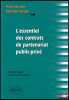 L’ESSENTIEL DES CONTRATS DE PARTENARIAT PUBLIC-PRIVÉ, fiches de cours et exercices corrigés. MAJZA (Béatrice) et CAMOUS (David-André)