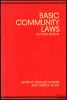 BASIC COMMUNITY LAWS, second edition. RUDDEN (Bernard) et WYATT (Derrick)