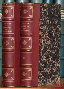 COMMENTAIRE DE LA LOI DU 24 JUILLET 1867 SUR LES SOCIÉTÉS