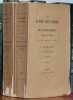 LE LIVRE DES DROIZ ET DES COMMMANDEMENS D’OFFICE DE JUSTICE, Publié d’après le manuscrit inédit de la bibliothèque de l’Arsenal. BEAUTEMPS-BEAUPRÉ ...