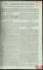 LE CONSTITUTIONNEL, Journal politique et littéraire:  n°106 à 366, 17 avril 1816 - 31 décembre 1816;  n°1 à 342, 2 janvier 1817- 30 juin 1817;  n°343 ...