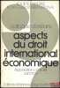ASPECTS DU DROIT INTERNATIONAL ÉCONOMIQUE: ÉLABORATION - CONTRÔLE - SANCTION, Colloque d’Orléans (25-27 mai 1971), coll. de la Société Française pour ...