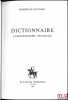 DICTIONNAIRE LANGUEDOCIEN-FRANÇAIS ;   Contenant un recueil des principales fautes que commettent, dans la diction et dans la prononciation ...
