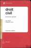 DROIT CIVIL Introduction générale, coll. Précis Dalloz, 4eéd.. WEILL (Alex) et TERRÉ (François)
