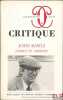 JOHN RAWLS, JUSTICE ET LIBERTÉS, Revue Critique, Juin Juillet1989, T.XLV, n°505-506. [Revue]