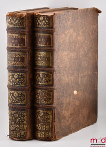 DICTIONNAIRE DE DROIT ET DE PRATIQUE contenant l’explication des termes de droit, d’ordonnances, de coutumes & de pratique avec les jurisdictions de France, 3eéd. Revue, corrigée et augmentée par M.*** [Boucher d’Argis]