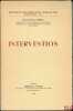 INTERVENTION, Pub. de la revue générale de droit international public, Nouvelle série.- n°2. FABELA (Isidro)