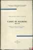 Relation des Journées d’études en l’honneur de Carré de Malberg (1861-1935), Organisées par la Faculté de Droit et des Sciences Politiques et ...