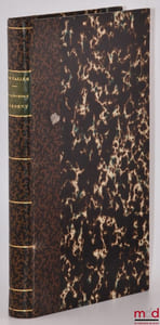 LES MANIEURS D’ARGENT, Études historiques et morales, 1720-1857, 5eéd. contenant une nouvelle introduction, la lettre de l’Empereur et la défense des manieurs d’argent