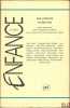LES ENFANTS ET LES LOIS, Enfance, n°3, 1992. [Revue]
