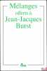 PROPRIÉTÉS INTELLECTUELLES- AN 2000, Mélanges offerts à Jean-Jacques BURST. [Mélanges Burst]