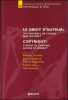 LE DROIT D’AUTEUR: un contrôle de l’accès aux œuvres?, Cahiers du Centre de Recherches Informatique et Droit. DUSOLLIER (Séverine), GINSBURG (Jane), ...