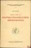 ESSAI SUR LA POLITIQUE DES SUBVENTIONS ADMINISTRATIVES, Préface de Louis Roland, Cahiers de la fondation nationale des sciences po., t.XXI. BOULOUIS ...