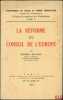 LA RÉFORME DU CONSEIL DE L’EUROPE, coll. Bibl. de textes et études fédéralistes publiée sous le patronage de l’Union Européenne des Fédéralistes, ...