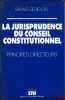 LA JURISPRUDENCE DU CONSEIL CONSTITUTIONNEL, PRINCIPES DIRECTEURS. GENEVOIS (Bruno)