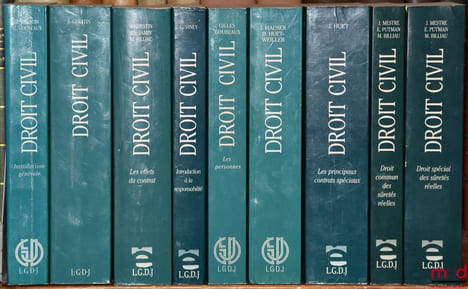 TRAITÉ DE DROIT CIVIL, sous la direction de Jacques Ghestin: – INTRODUCTION GÉNÉRALE, (Jacques Ghestin et Gilles Goubeaux, 3eéd, 1990); – LA ...