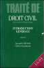 TRAITÉ DE DROIT CIVIL, sous la direction de Jacques Ghestin:  – INTRODUCTION GÉNÉRALE, (Jacques Ghestin et Gilles Goubeaux, 3eéd, 1990);  – LA ...
