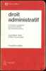 DROIT ADMINISTRATIF: La fonction publique, les biens publics, les travaux publics, 5eéd., Précis Dalloz. AUBY (Jean-Marie) et DUCOS-ADER (Robert)