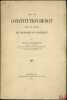 DE LA CONSTITUTION DE DOT FAITE EN FRAUDE DES CRÉANCIERS DU CONSTITUANT. VERNÈDE (Henri)