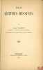 DES LETTRES MISSIVES. VALÉRY (Jules)