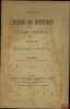 SOURCES DE L’HISTOIRE DES INSTITUTIONS ET DU DROIT FRANÇAIS, Manuel de bibliographie historique. GAVET (G.)