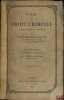 COURS DE DROIT CRIMINEL (Instruction criminelle et droit pénal), 5eéd. mise au courant de la législation par Félix Berriat-Saint-Prix. BERRIAT ...