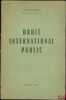 DROIT INTERNATIONAL PUBLIC. ROUSSEAU (Charles)