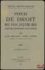 PR&Eacute;CIS DE DROIT DES PAYS D’OUTRE-MER (Territoires, D&eacute;partements, &Eacute;tats Associ&eacute;s), 2e&eacute;d., coll. petits pr&eacute;cis Dalloz. [Droit colonial], ROLLAND (Louis) ...