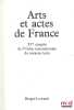 ARTS ET ACTES DE FRANCE, XVecongr&egrave;s de l’Union internationale du notariat latin. [Collectif]